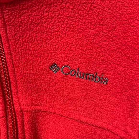 Columbia Red Fleece Sweater 🏕 - Picture 3 of 6
